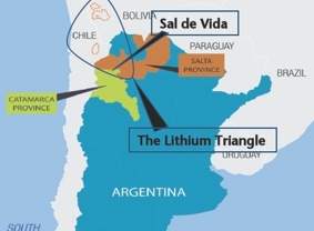 lithium demand-lithium triangle