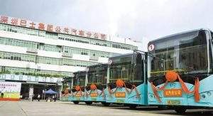Hong Kong Market-Shenzhen bus-electric