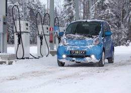 Electric Car Winter