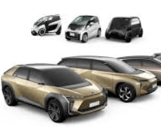 Toyota electric car